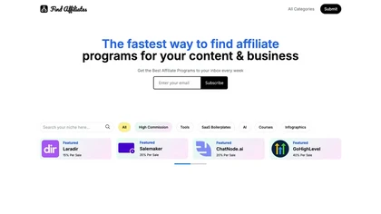 Find Affiliates